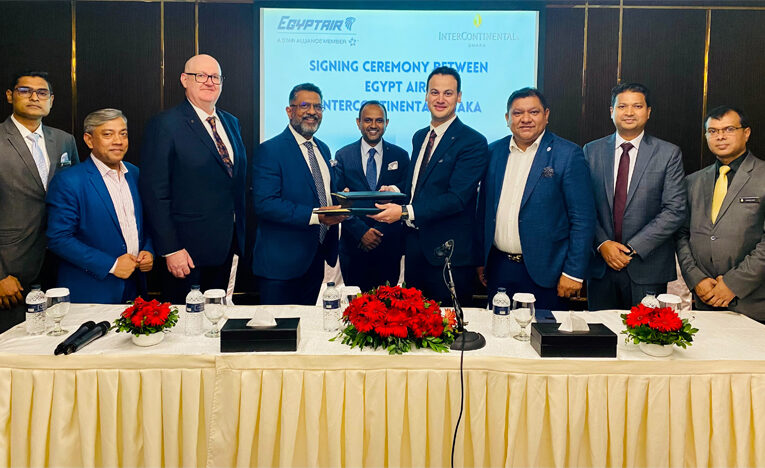 Egypt Air, InterContinental Dhaka sign deal
