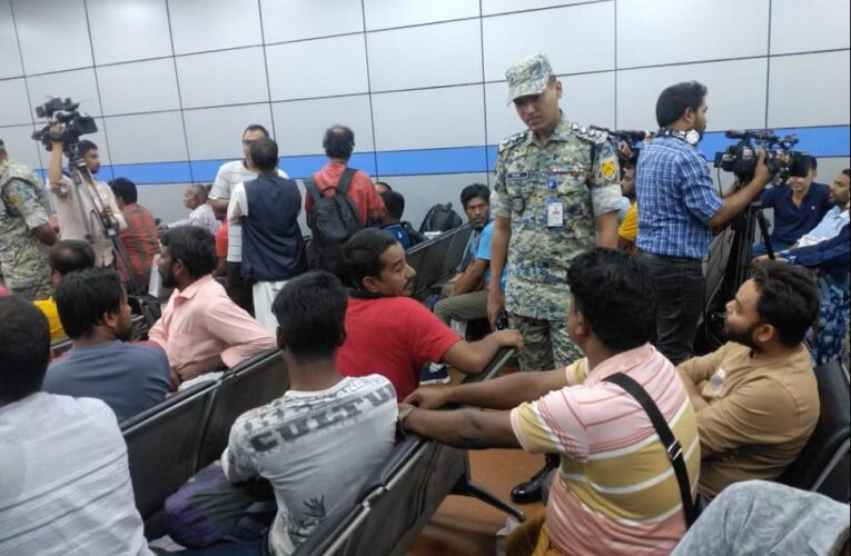Biman is bringing Bangladeshis back to their motherland who are stuck in the conflict of Sudan.