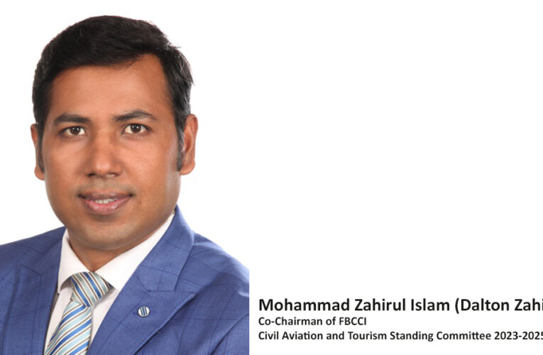 Dalton Zahir selected as Co Chairman of FBCCI Civil Aviation and Tourism Standing Committee 2023-2025