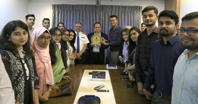 Fly Dhaka Airlines hosted a seminar on Aviation Law for delegates from Bangladesh University of Professionals (BUP)