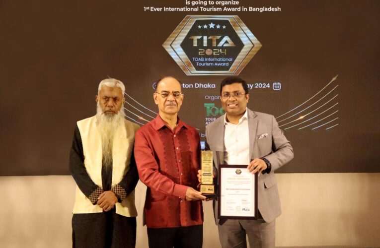 Shakawath Hossain Honored with Hospitality Business Professional Award by TOAB