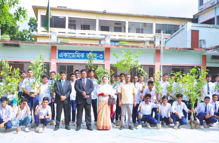 Shahjalal Islami Bank PLC Organized Tree Plantation program in Chuadanga district