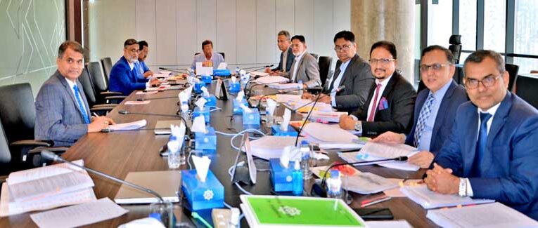 886th Executive Committee (EC) meeting of Shahjalal Islami Bank PLC. held