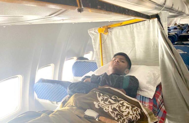 Biman Provides Stretcher Service for Injured Student on Dhaka-Bangkok Route