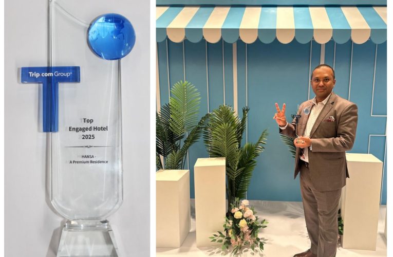 HANSA Wins “Top Engaged Hotel 2025” at Trip.com Global Summit in China