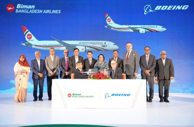 Biman signs agreement with Boeing for 14 brand new aircraft