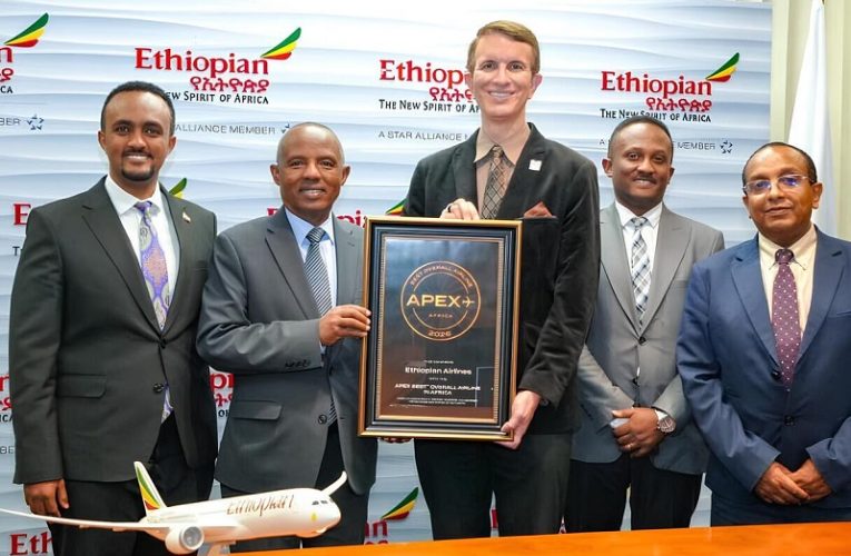 Ethiopian Airlines Receives APEX Best Airline in Africa Award