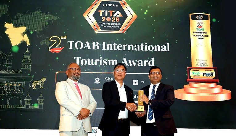Shakawath Hossain Honored with Tourism Leadership Excellence Award for Pioneering Cricket Tourism in Bangladesh
