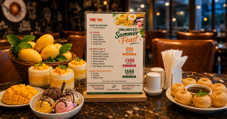 Platinum Hotels by SHELTECH Launches Unlimited Mangoes, Street Food, and Ice Cream Eid Feast