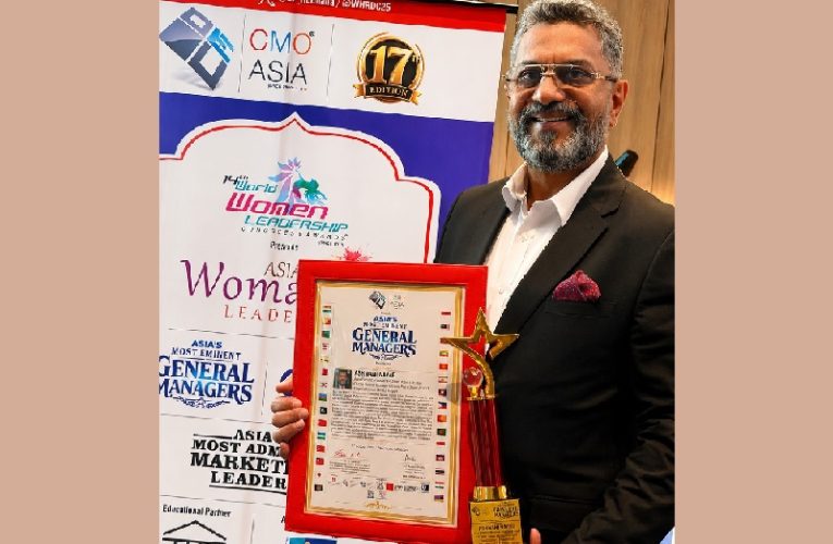 Ashwani Nayar Receives “Asia’s Most Eminent General Manager Award” at World Hospitality Leadership Awards 2026