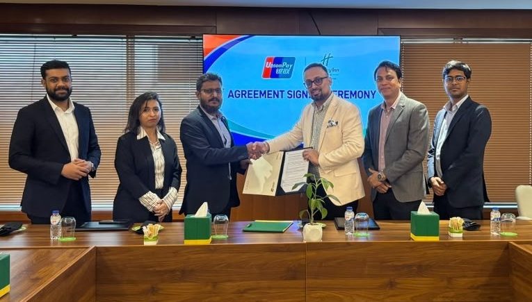 Holiday Inn Dhaka City Centre Becomes First Hotel in Bangladesh to Sign MoU with UnionPay International