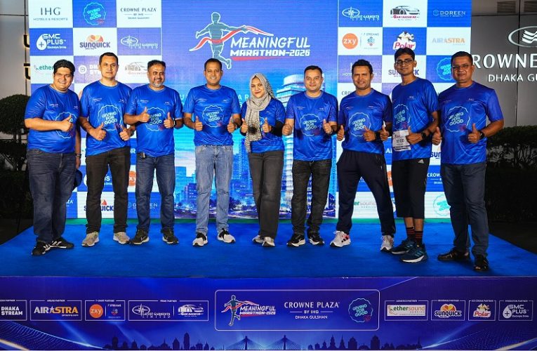 Crowne Plaza Dhaka Gulshan Hosts “Run for Charity: Meaningful Marathon 2.0” to Support Vulnerable Children