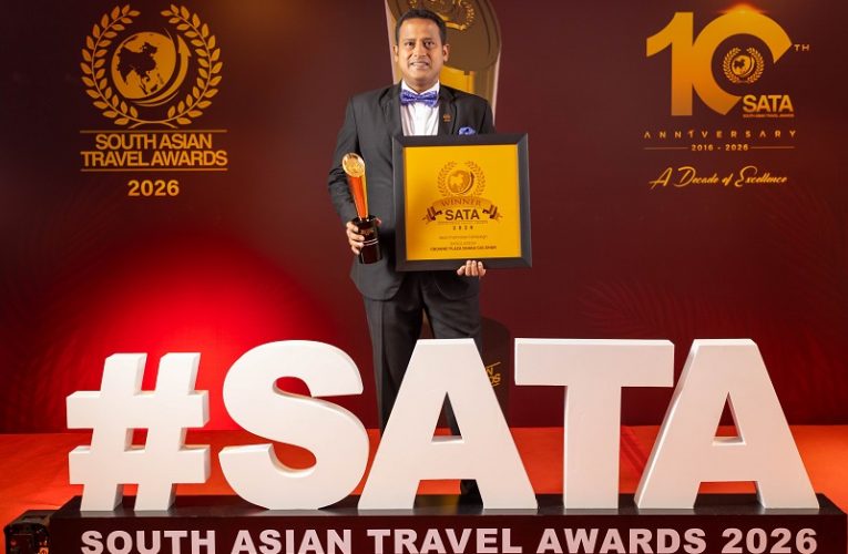 Crowne Plaza Dhaka Gulshan Wins Gold Award for Best Promotion Campaign at SATA 2026