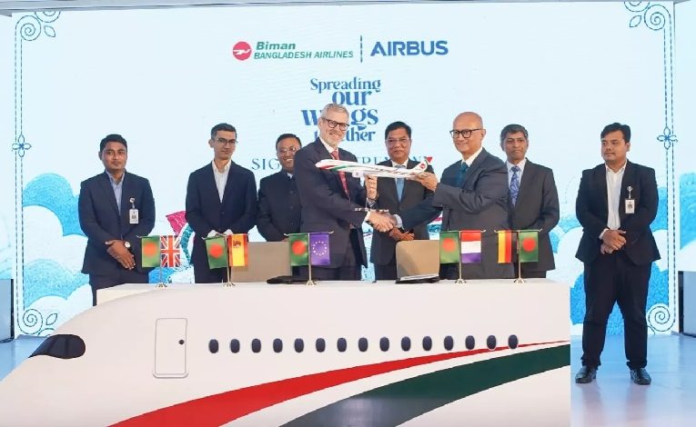 Biman signs deal with Airbus to acquire 10 jets